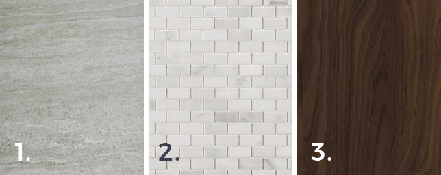 Bathroom Tile and Vanity Finishes