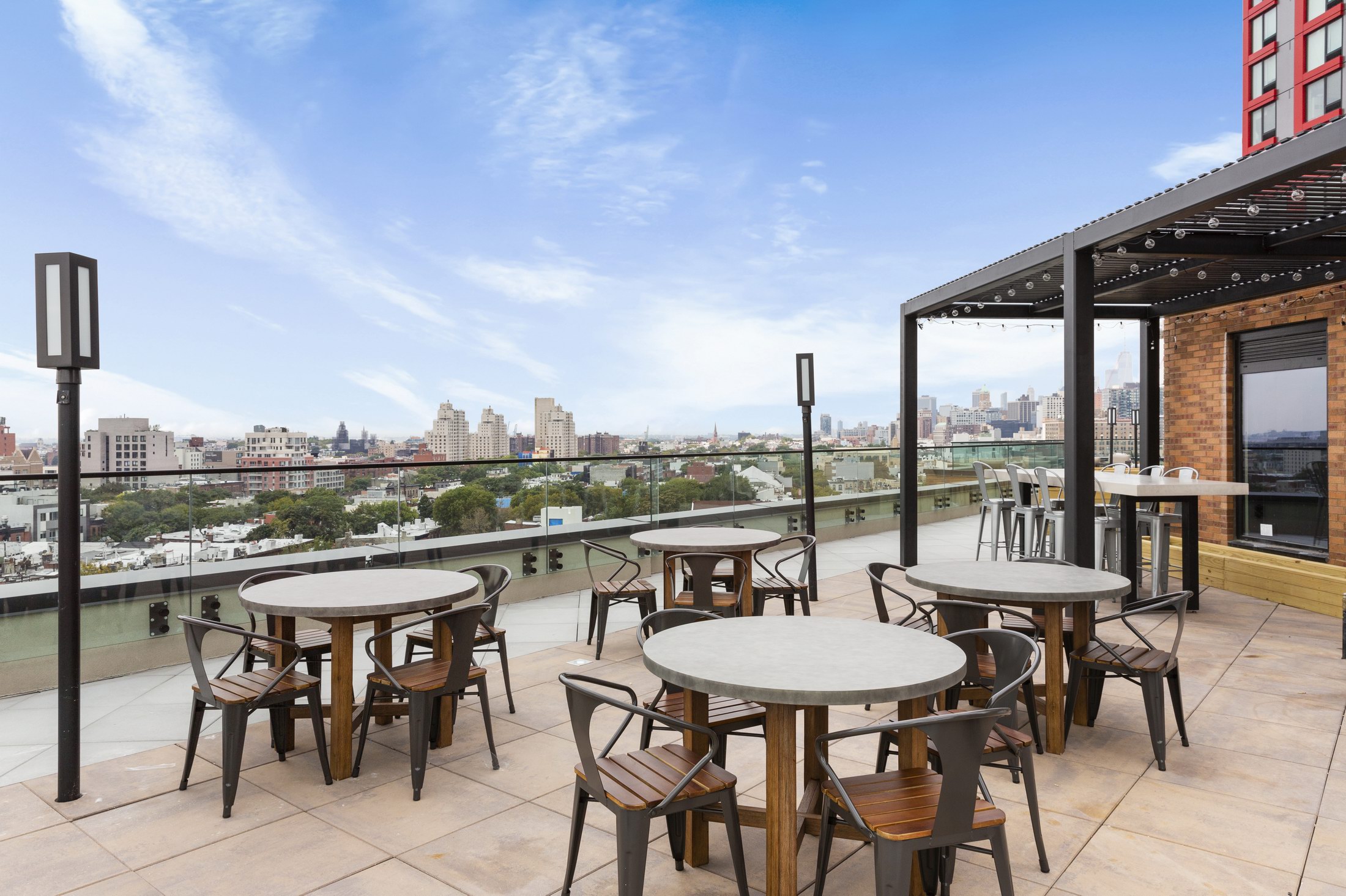 Rooftop Dining Seating